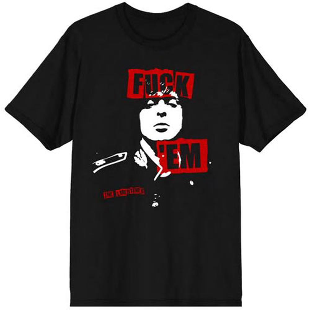 The Libertines - Fuck 'Em Slogan Heren Tshirt - Zwart
